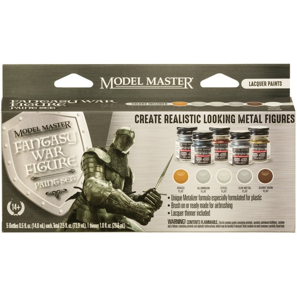 Testors Model Master Theme Paint Set 6/PkgFantasy War Figure Colors