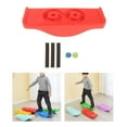 thumbnail image 3 of S SERENABLE Children Balance Board Toy Kids Sensory Training Rocking Seesaw Indoor Fitness Activity Exercise Interactive Game Toys Red, 3 of 9
