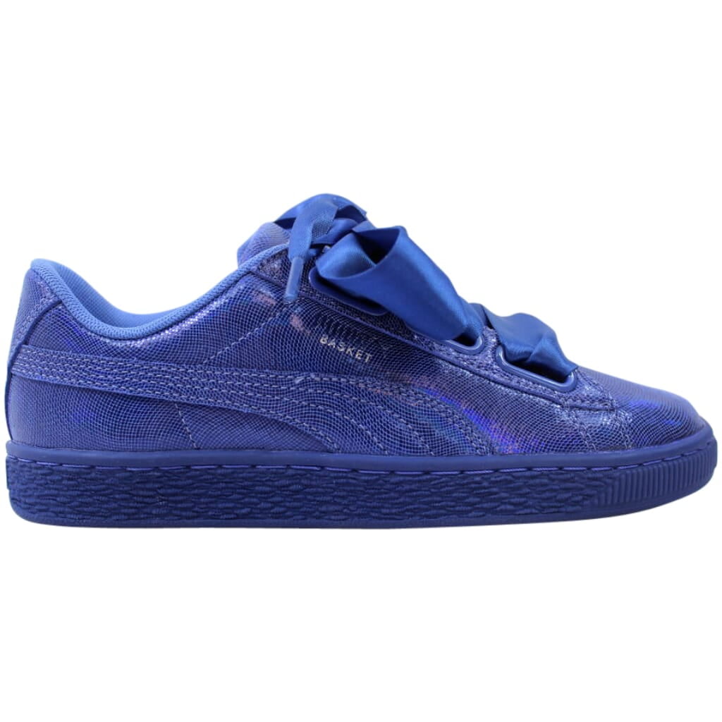 Millas impulso insulto Puma Basket Heart NS Women's Shoes Baja Blue 364108-03 - Walmart.com