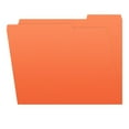 thumbnail image 4 of File Folders, 1/3 Cut Top Tab, Letter Size, Perfect for Organizing Documents in File Drawers, Box of 100 (Orange), 4 of 9