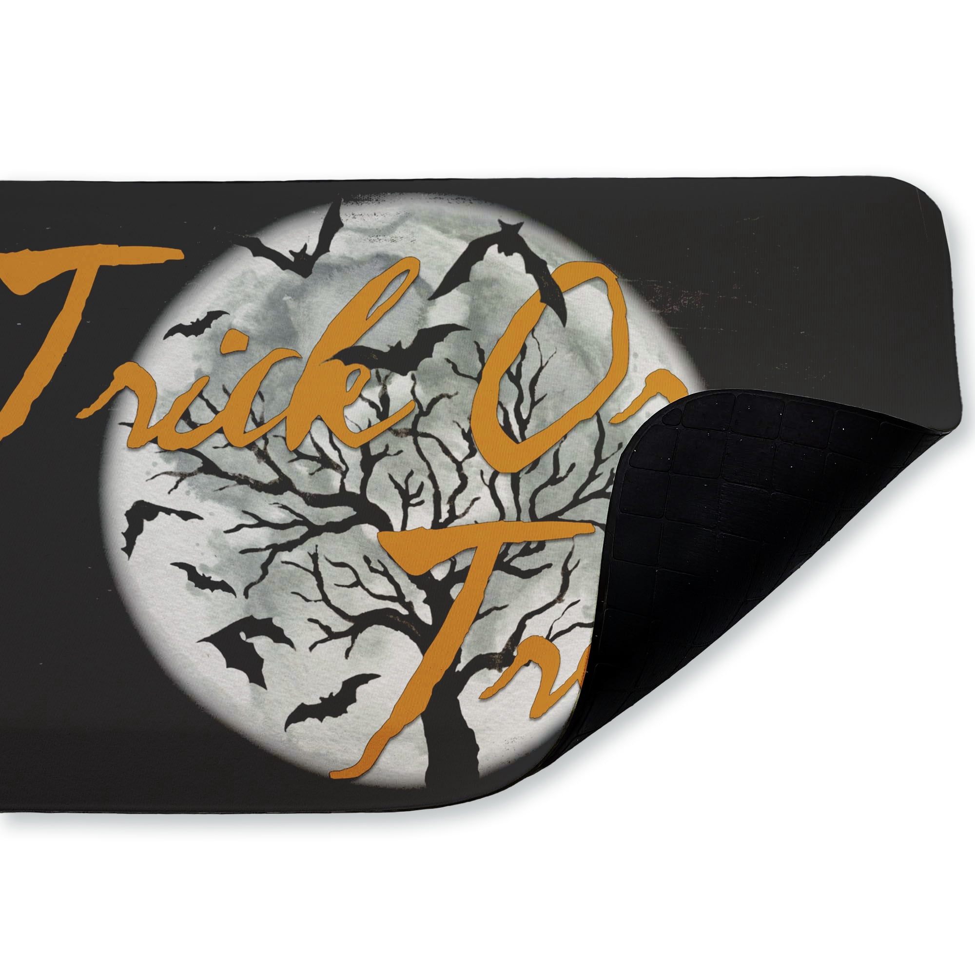 Stupell Industries Trick Or Treat Halloween Night Printed Anti-Fatigue Floor Mat, design by Elizabeth Medley