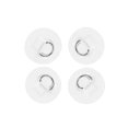 thumbnail image 1 of White Stainless Steel D-Ring Set for PVC Inflatable Boat, 1 of 5