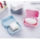 thumbnail image 5 of 4 Piezas Caja de jabón de Viaje Portátil LIUYMXG Contenedor de Plástico con Esponja de Lixiviado Blanco rosa, 5 of 5