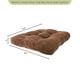 thumbnail image 2 of Memory Foam, Non-Skid Chair Pad Seat Cushion, Set of Two (2), Chocolate Brown, 2 Piece, 2 of 7