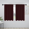 thumbnail image 1 of Cortinas Easy-Going, 2 paneles, 107 x 114 cm, color vino térmico, 1 of 7