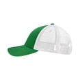 thumbnail image 3 of Decky 214 6 Panel Low Profile Structured Cotton Trucker Hat-Kelly/White, 3 of 3