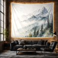 thumbnail image 6 of Mountain Lake Vast with Atmospheric Upper Portion Series, Mystical Fantasy for Space Lovers, Galaxy Room Decor, Housewarming Gift, Tapestry Wall Hanging for Bedroom and Dorm, 6 of 7