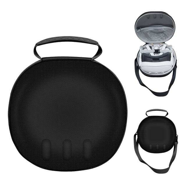 JYS Hard Shell Carrying Case for Meta Quest 3 - All-in-One VR Headset & Controller Storage Bag, Shockproof Anti-Scratch Travel Pouch with Accessory Compartments