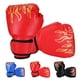 thumbnail image 4 of Guantes de boxeo Eigraketly 1 par para niños entrenamiento algodón color Rojo, 4 of 6