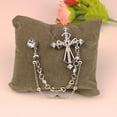 thumbnail image 4 of lionlar Cross Collar Brooch Stud Brooch Pin Attach Chain Tassel, 4 of 5
