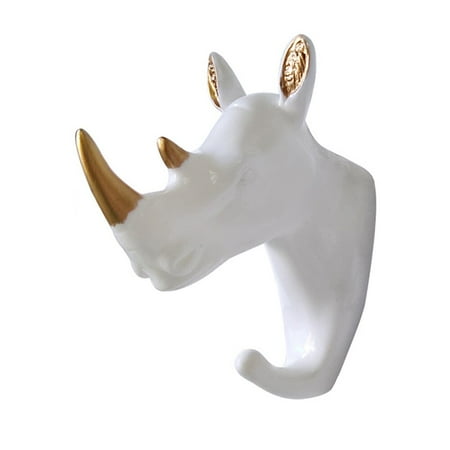 

Key Holder Wall Hook Deer Antler Hanger Self Adhesive Display Rack Key Hanger