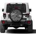 thumbnail image 2 of Beach Spare Tire Cover Dust-Proof Wheel Tire Cover Fit Trailer, RV, SUV and Many Vehicle, 2 of 7