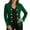 Green, variant on Women's Cardigan, Solid Color Fashion Cuffs Button Double Button Cardigan Top Winter Coat for Women