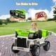 thumbnail image 2 of QinaQin Camión de volteo eléctrico para niños de 12V, carrito montable de 4 ruedas con caja basculante y pala, ideal para juego al aire libre con estilo de construcción, 2 of 8