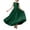 Green, variant on LEKWK Girls Bridesmaid Flower Dress Sleeveless Satin Bow Tie Backless Pageant Gown Pleated Flowy A-Line Princess Dresses for Birthday Party Wedding 0-13Y