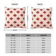 thumbnail image 2 of Pofeuu Happy Canada Day Print Double-sided plush pillowcase Square Throw Pillow Covers Pillows Cover for Living Room Bedroom Sofa Couch Cushion Cover（No pillow core）-12"x12", 2 of 7