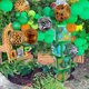 thumbnail image 4 of Muyoka Jungle Balloons Kit 113 Piezas Globos Arch Garland Kit Jungle Safari Tropical Wild Theme Party Decoraciones Suministros con hojas de palma Globos de animales coloridos para Safari Cumpleaños Ba Muyoka Hogar, 4 of 7