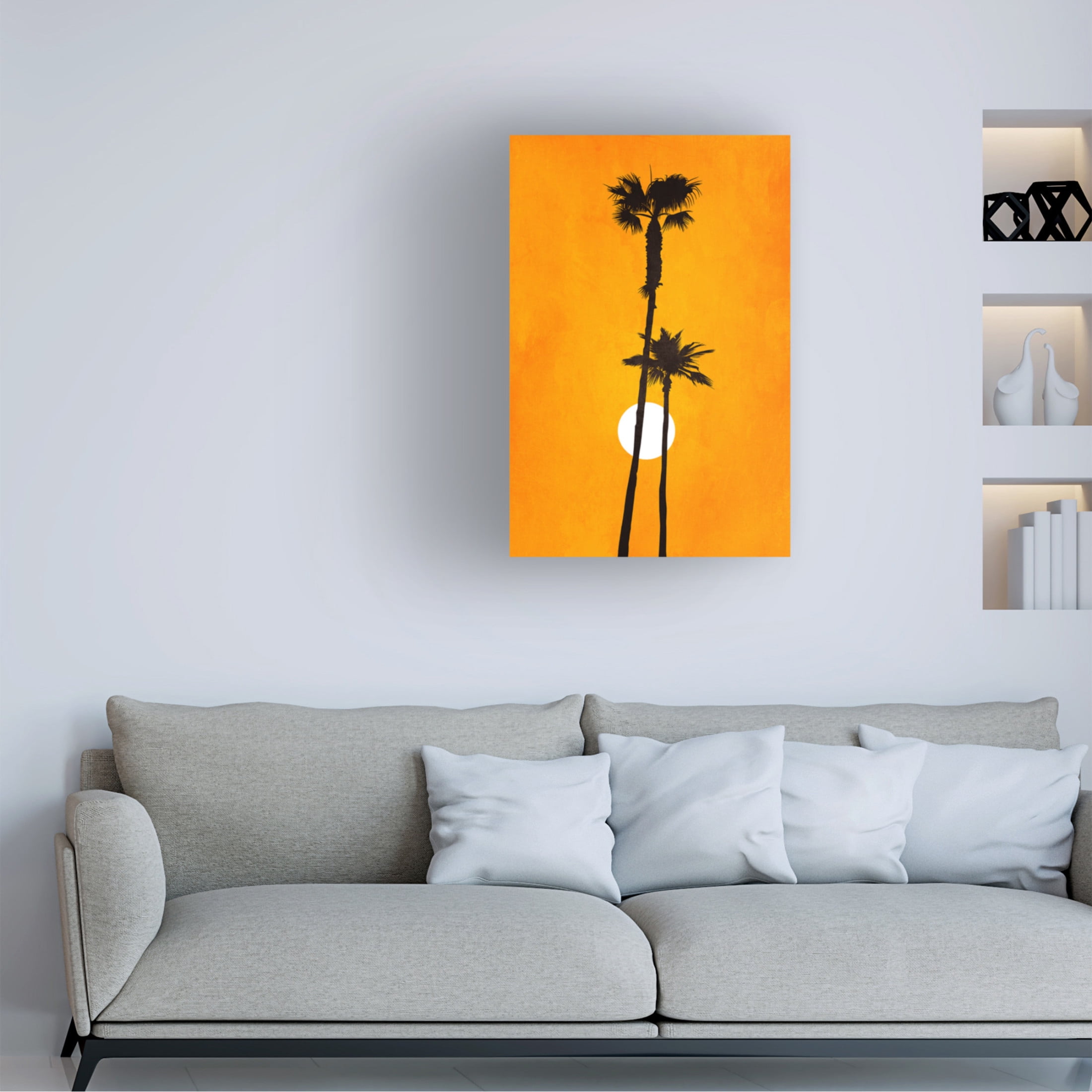 Trademark Fine Art Kubistika Sunshine Paradise Canvas Wall Art