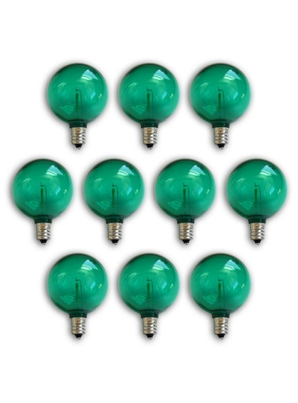 Green Light Bulbs in Colored Light Bulbs