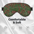 thumbnail image 5 of Rocae Red Snake for Mask for Women Men, Luxury Eye Cover Eye Shade with Adjustable Strap for Travel, Nap, Meditation, 5 of 7