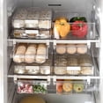 thumbnail image 3 of Pull Out Refrigerator Drawer Extend the Egg Freshness Time Storage Tray for Food Storage Accessories - 8 Grid, 3 of 8