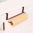 thumbnail image 4 of HeYii Kitchen Cabinet Door Drawer Roll Paper Towel Rack Holder Rail Organizer Hanger, 4 of 8