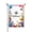 Style 4, variant on Welcome Spring Garden Flag 12x18 Inch Double Sided, Serene Lakeside Floral Butterfly Garden Decor, Beautiful Blooming Flowers & Peaceful Lake Scene Yard Flag Outdoor Decoration