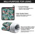 thumbnail image 7 of Doberman Dog Pattern with Flowers Kitchen Oven Mitt and Pot Holder Sets 4 Pcs for Baking, Cooking and Grilling, Heat Resistant Up To 392 °F, 7 of 7