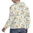 thumbnail image 6 of Xecao Cute Cow Pattern Men's Adult Pullover Hoodie,Hooded Sweatshirt-Large, 6 of 7