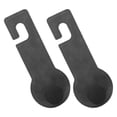 thumbnail image 1 of BESTYASH 1Par Gancho Para Asiento De Auto En PU Gris Para Colgar Bolsas Y Organizar, 1 of 8