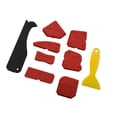 thumbnail image 4 of DOLITY 9 Pcs Outil de Calfeutrage Spatule d'Étalement de Mastic Joint de Calfeutrage Main Rouge, 4 of 7