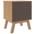 thumbnail image 3 of vidaXL Bedside Cabinet OLDEN Brown Solid Wood Pine, 3 of 27