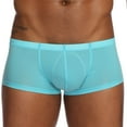 thumbnail image 3 of Mens Underwear Mens Solid Ice Silk Pouch Pants Underwear Soft Briefs Panties Underpants, 3 of 8