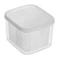 thumbnail image 2 of Draining Basket Storage Container,Kitchen Produce Vegetable Fruit Draining Fruit Storage Container Vegetable Fruit Storage Container Ultra Responsive, 2 of 8