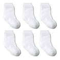 thumbnail image 2 of AURIGATE Clearance! Baby and Toddler Socks Toddler Kids baby Boys Girls Solid Anti-Slip Knitted Warm Socks Room Socks 6pc, 2 of 3