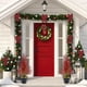 thumbnail image 1 of Adornos Navideños Artificiales de Cedro | Miniárboles de Plástico Verde y Rojo de 45 Cm para Decoración Del Hogar, Escritorio U Oficina | Centro de Mesa Navideño para Interiores y Exteriores, 1 of 6