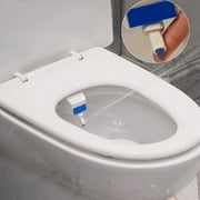 CleanStream Bidet Attachment, Model CS100, 6 x 8 Assembled Dimensions, Non-Electric Bidet Toilet Seat, White