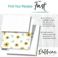 thumbnail image 3 of Outshine 12-Pack Recipe Binder Dividers for 3 Ring Binder, Lemon | 8.5" x 11" Thick Cardstock Binder Dividers with Tabs | Includes 28 Adhesive Labels and Printed Cooking Tips | Best Kitchen Gift, 3 of 7