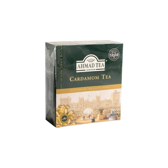 AHMAD TEA LONDON CARDAMON, 24 x 200g<br>100 bags