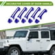 thumbnail image 2 of Cubierta de Manija de Puerta Azul Profundo Única para Jeep Wrangler JL JLU 2018-2022 Juego de Cubierta de Manija de Maletero Decoración Exterior Trim ABS 1 Juego, 2 of 6