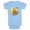 Light Blue, variant on Infant's Care Bears Halloween Tenderheart Cute Pumpkin  Bodysuit