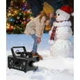 thumbnail image 5 of IMONE 650W Snow Machine Christmas Gift, Snow Maker Machine,Artificial Snow Making Machine, Snowflake Machine Snow Machine Indoor with Remote,Snow Machines for Outdoors Party Parade Picture, 5 of 9