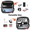 thumbnail image 6 of Flamingo Waterproof Oxford Cloth Travel Case for Electronic Devices, USB Organizer, Charger Organizer Travel Case, Phone Cable Organizer - 5.9x9.44x3.14 in, 6 of 6