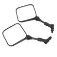 thumbnail image 1 of Motorcycle Square Rearview Mirrors, Easy To Install M10 Handlebar End Mirrors  for ATVs Scooters, 1 of 7