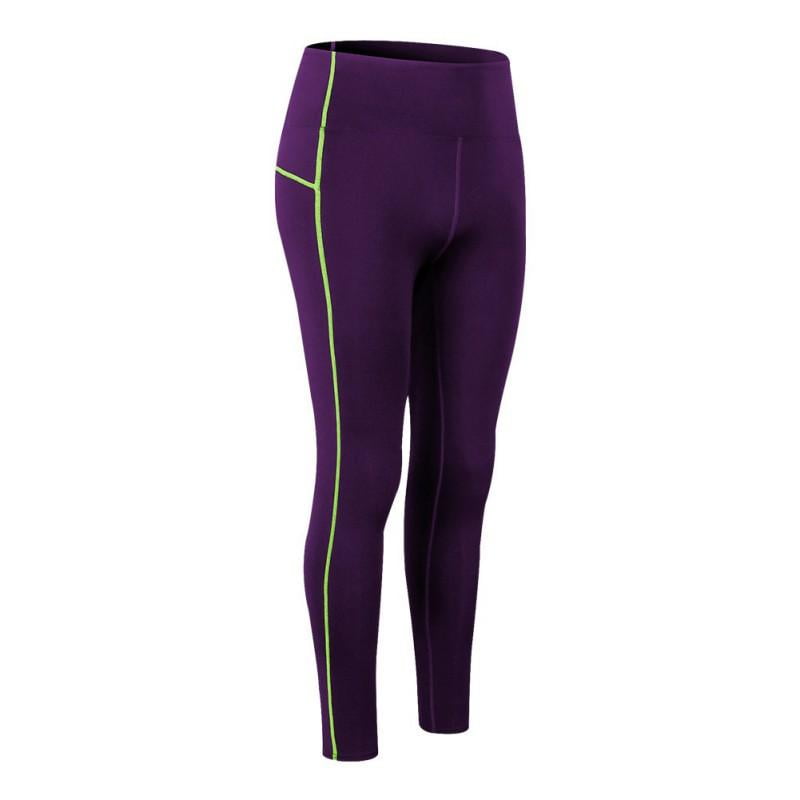 Women Plus Velvet High Waist Yoga 