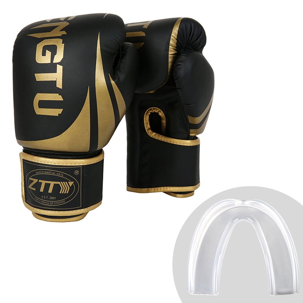 ZTTY Boxing Gloves for Men & Women PU Boxing Training Gloves Breathable