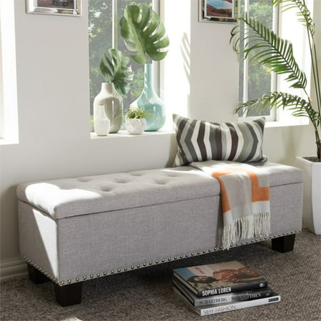 Hannah Storage Bench In Grayish Beige Walmart Canada,Brown Neutral Living Room Wall Colors