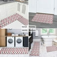 thumbnail image 5 of Red and Gray Christmas Tree Pattern Kitchen Rugs Sets Of 2,Anti Fatigue Kitchen Mat Rugs Non Slip Washable,Decorative Kitchen Floor Mats for Kitchen,Sink,Laundry,17"x30"+17"x47", 5 of 7