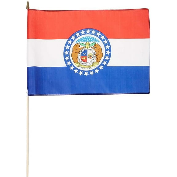 Missouri flag 12 x 18 inch