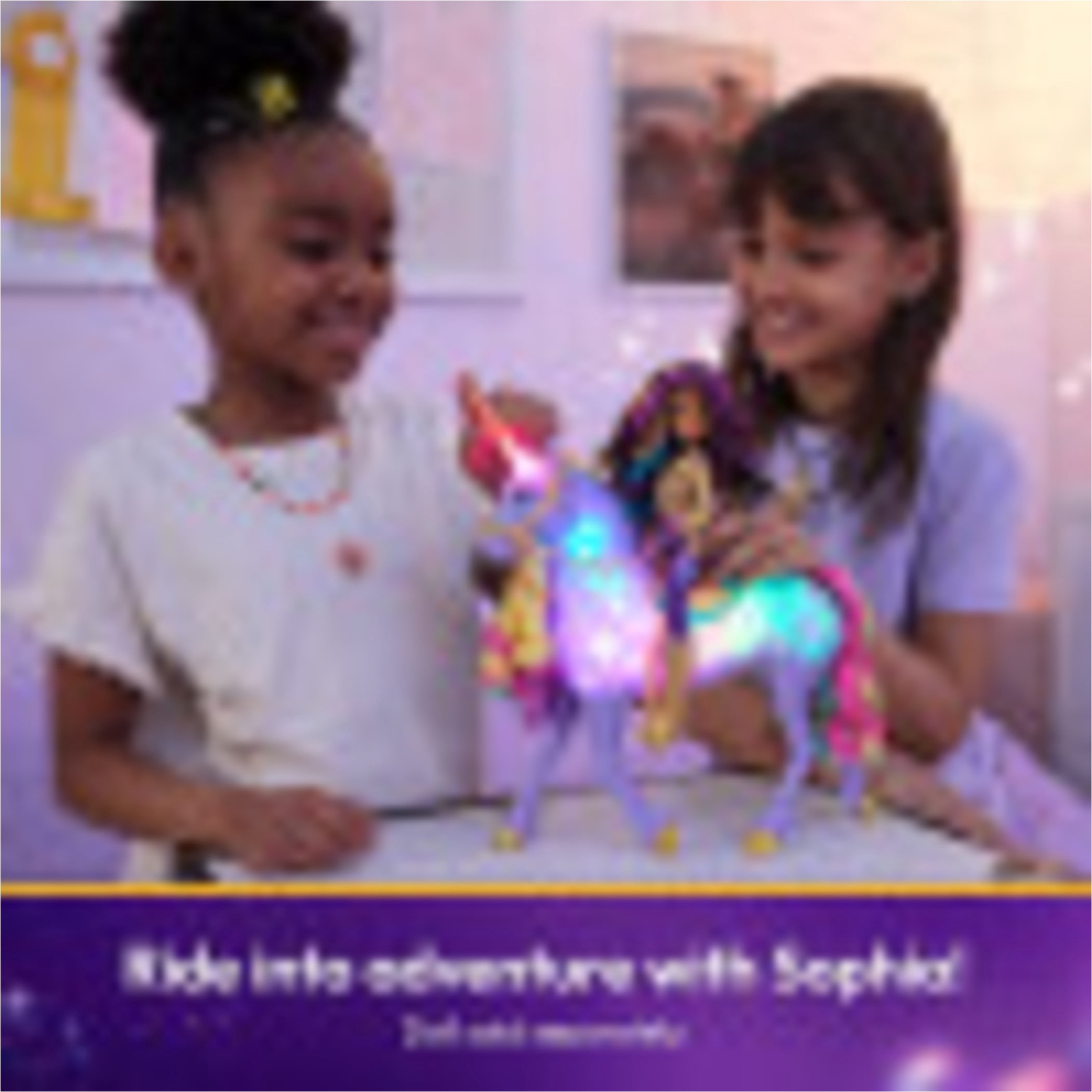 Unicorn Academy, Rainbow Light-up Wildstar with Lights, Sounds & Music for Ages 4 and up